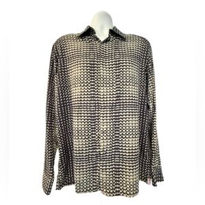 🔥 Kenneth Cole New York Button-Up Dress Shirt – M 🔥